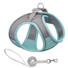 Vest-style Pet Harness Reflective Breathable Dog Hand Holding Rope Leash