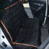Dog Carriers Waterproof Rear Back Pet Dog Car Seat Cover Mats Hammock Protector with Safety Belt