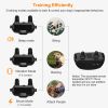 Dog Bark Collar IP67 Waterproof Rechargeable Dog Training Receiver Shock Collar Receiver with Beep Vibration Shock 9 Levels