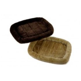 DMC Plush Bolster Crate Mat Assorted 35 by 23 Inches