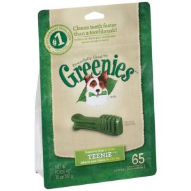 Greenies Original Dog Dental Treat 18 oz 65 Count Teenie