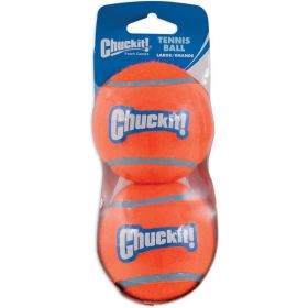 Chuckit Dog Tennis Ball Extra Lrge 2 Pack Shrink Wrapped