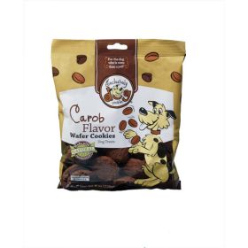 Exclusively Pet Carob Flavor Wafer Cookies Dog Treats 8 oz