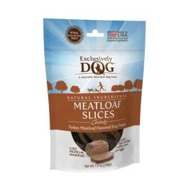 Exclusively Pet Meat Treats Meat loaf Slices Dog Treat 7 oz