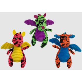 Multipet Dragon Dog Toy Assorted 5in