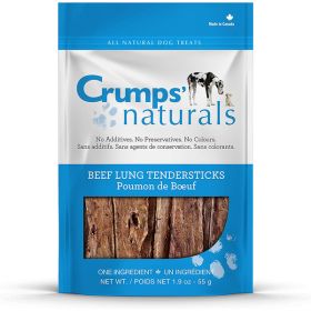 Crumps Natural Beef Tenderstick 1.9 oz (55g) (100% Beef Lung)