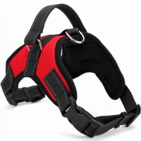 Dog Chest Strap Traction Rope Explosion proof Flushing Dog Chest Strap (colour: black)