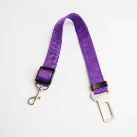 Wholesale pet dog leash harness (Color: plum)