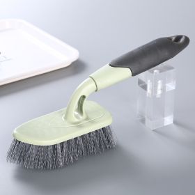 Bathroom ceramic tile cleaning brush Bathroom dead corner cleaning brush Color multipurpose cleaning brush Spot wholesale (colour: green)